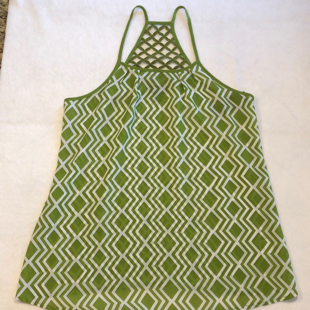 A.n.a. Crochet Racerback Tank Top PS - NWT
